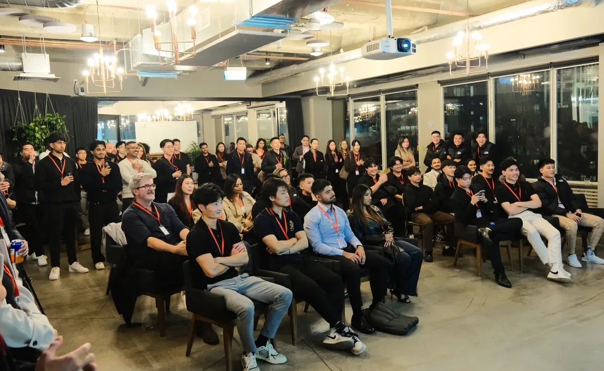 The full room at the first BNB Success live event